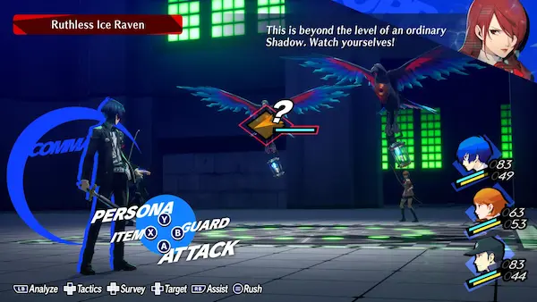 Gameplay Persona 3 Reload HartBrown