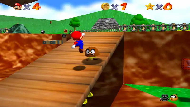 GamePlay Super Mario 64 HartBrown