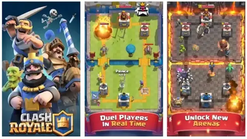 Gameplay Clash Royale Mobile Game HartBrown