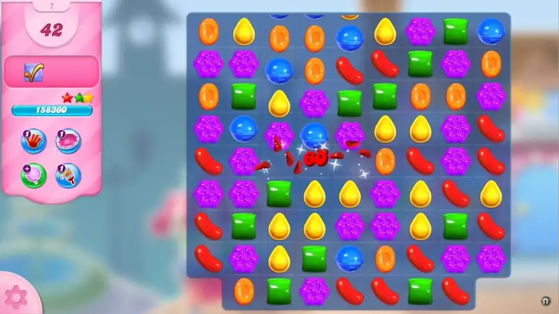 Spesifikasi Candy Crush Saga Mobile Gaming HartBrown