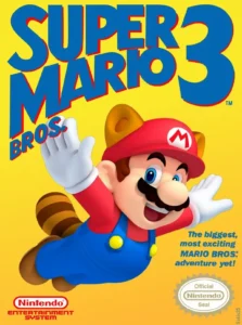 Super Mario Bros 3 Console Gaming HartBrown